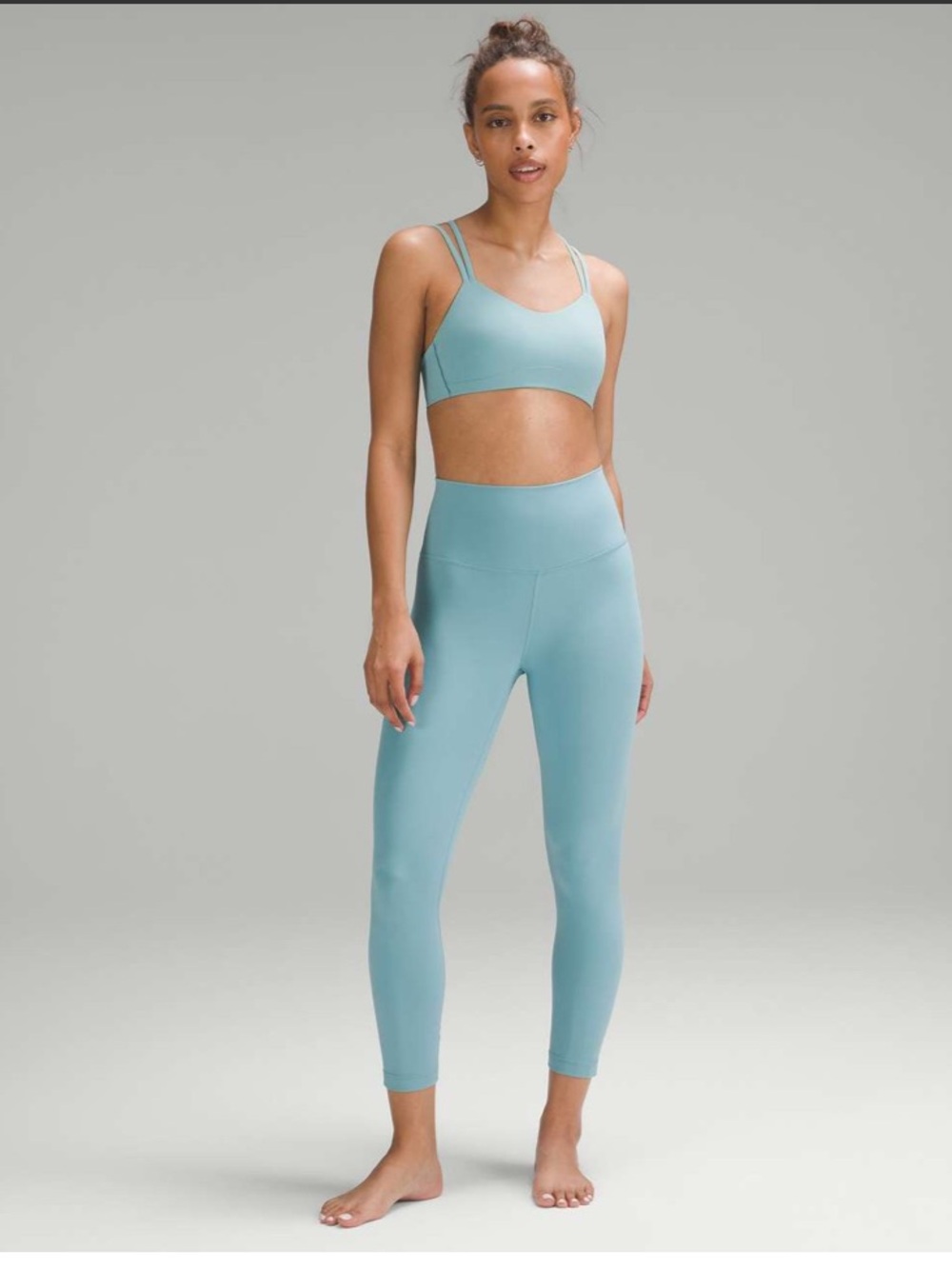 Lululemon Align High-Rise Lined Crop 23" Tidal Teal